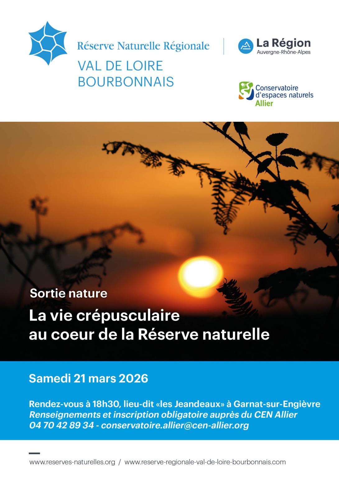 Sortie Crépusculaire RNR